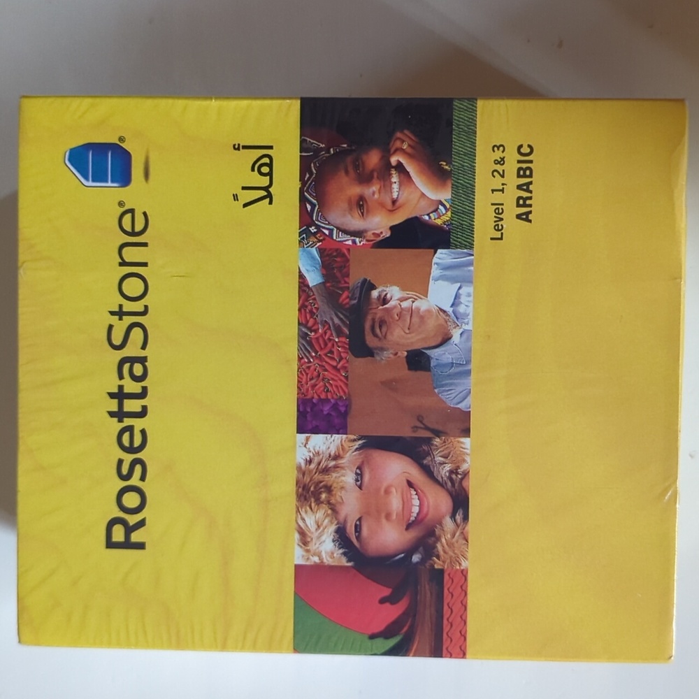 New RosettaStone Arabic Language Level 1,2,3